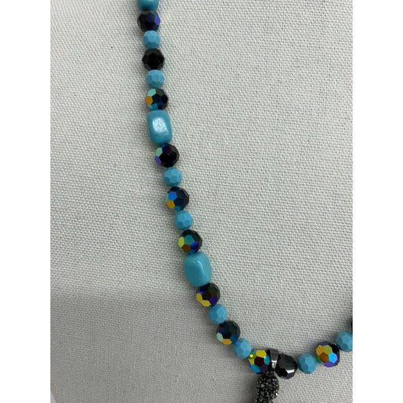 Necklace with Druzy Stone - Picture 3 of 8